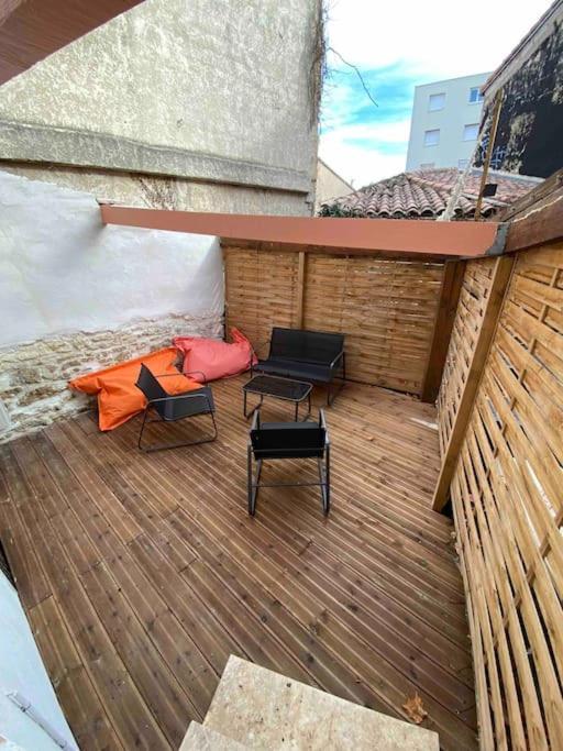 Appartement Secteur Gare Et Place De La Comedie, Wifi & Climatisation Монпелие Екстериор снимка