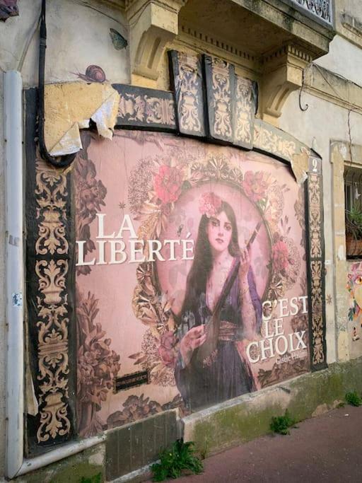 Appartement Secteur Gare Et Place De La Comedie, Wifi & Climatisation Монпелие Екстериор снимка